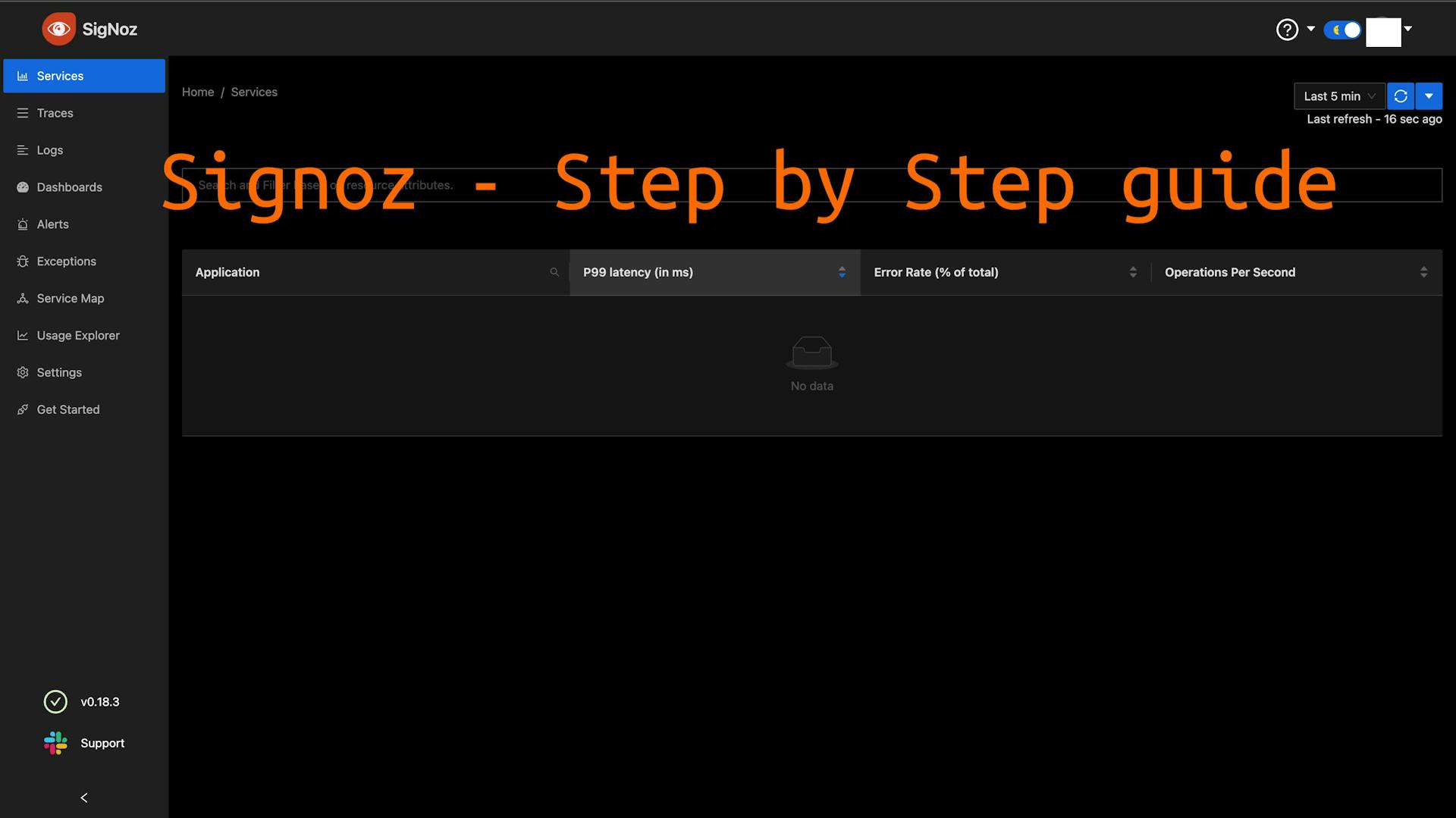 Signoz - Step by Step detailed guide to Install